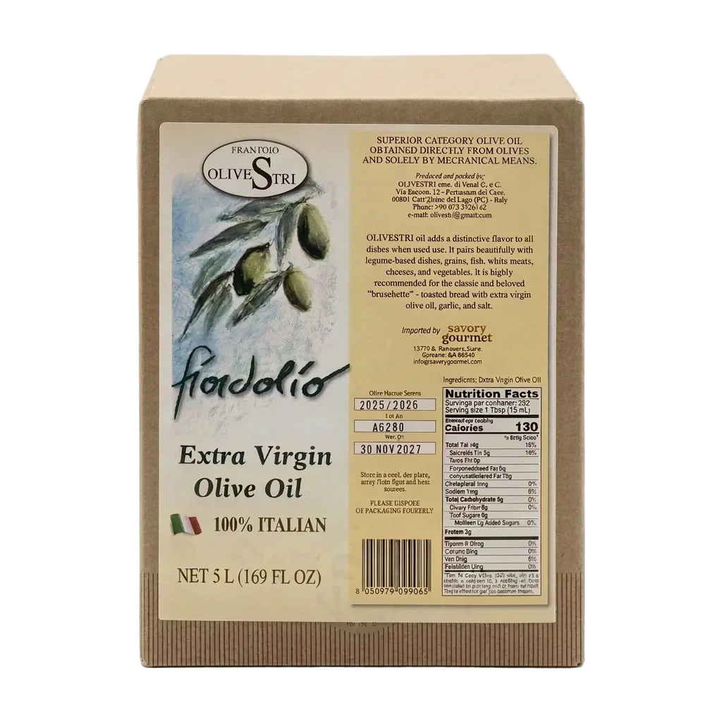 Olio Nuovo - Olivestri Fiordolio 2026 — 5L Bag-in-Box