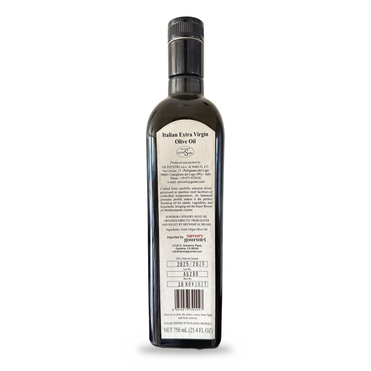 Olio Nuovo - Olivestri Fiordolio 2026 — 750ml