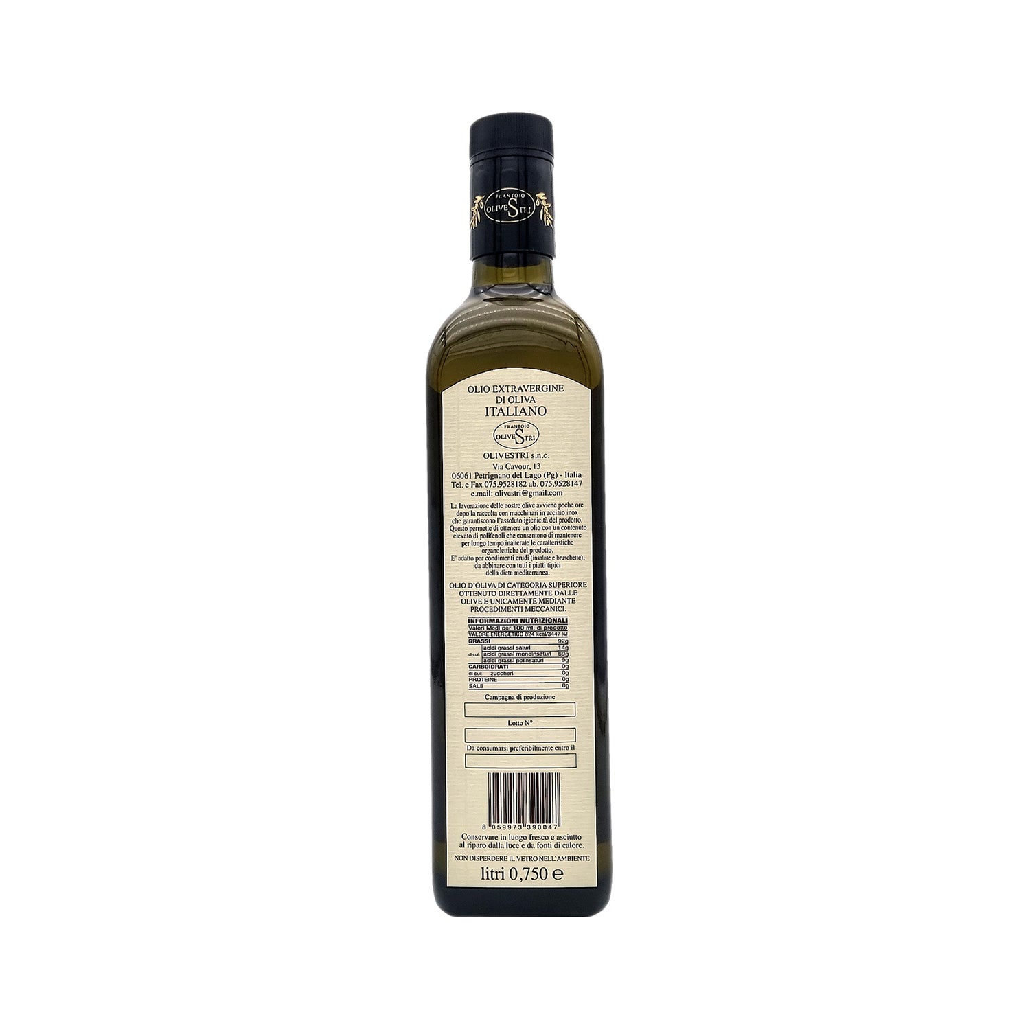 Extra Virgin Olive Oil - 750ml 25-26 Harvest